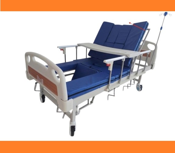 Giường bệnh nhân 5 tay quay 16 chức năng GBM